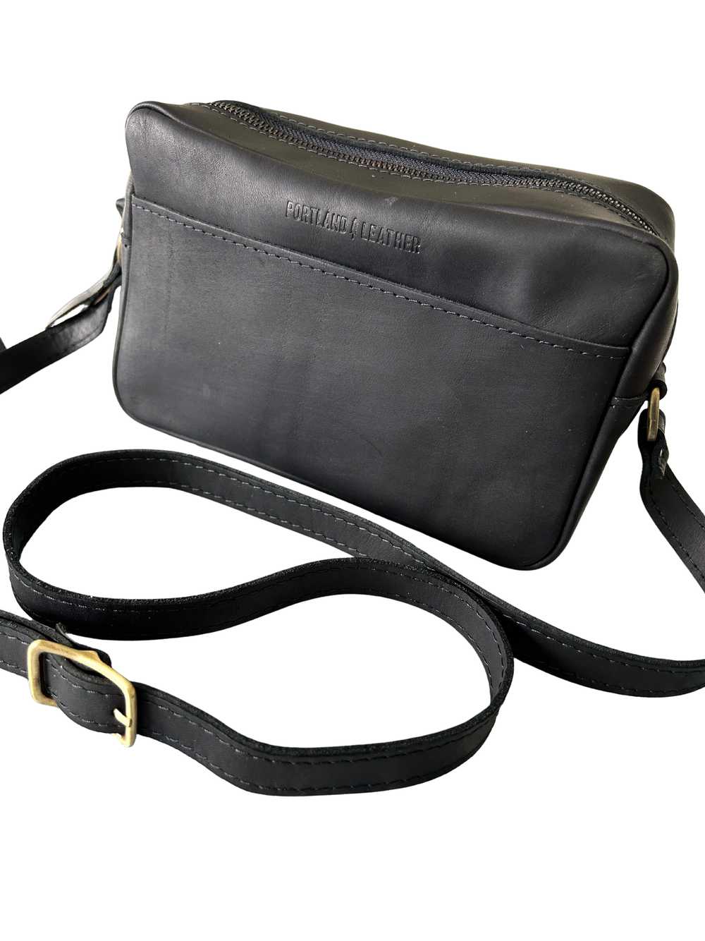 Portland Leather Camera Bag Purse - image 1