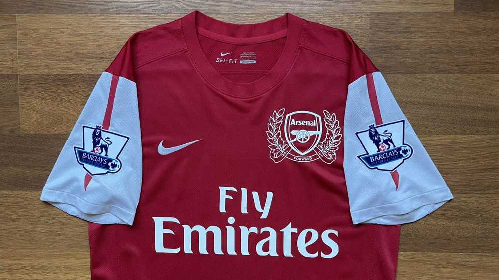 Nike × Soccer Jersey × Vintage ARSENAL NIKE 2011/… - image 3