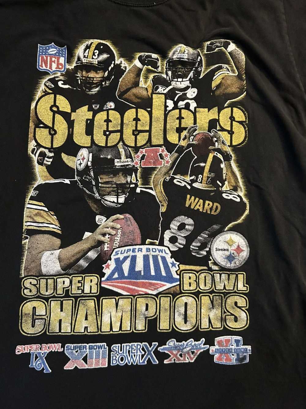 Vintage Super Bowl XLIII Victory Shirt - image 2