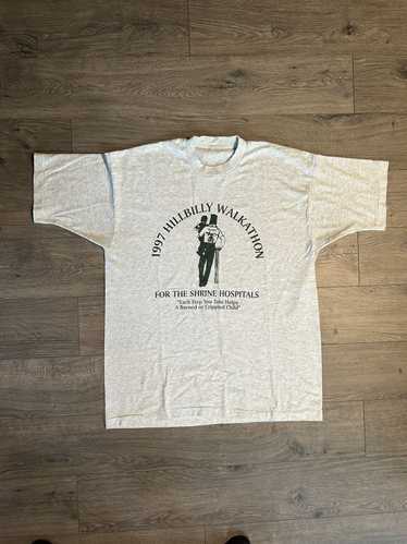 Streetwear × Vintage Vintage Funny Single Stitch … - image 1