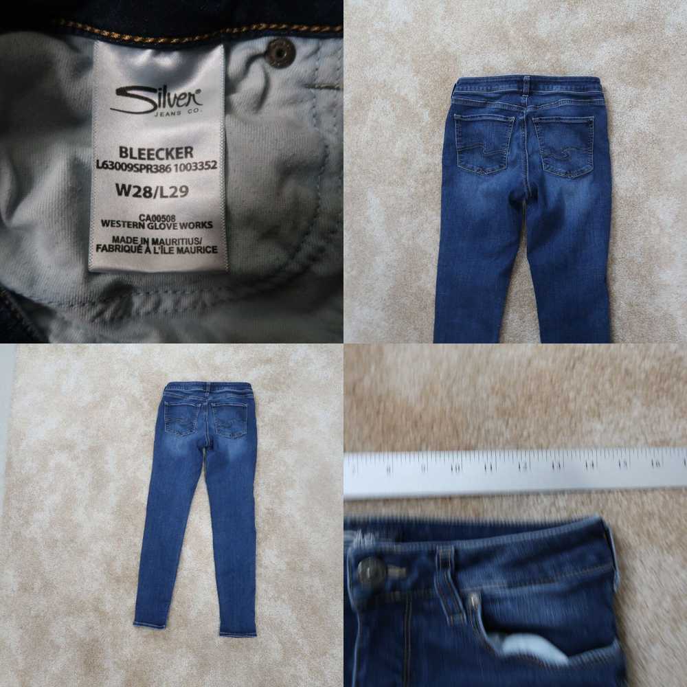 Silver Jeans Co. Silver Bleecker Skinny Jeans Wom… - image 4