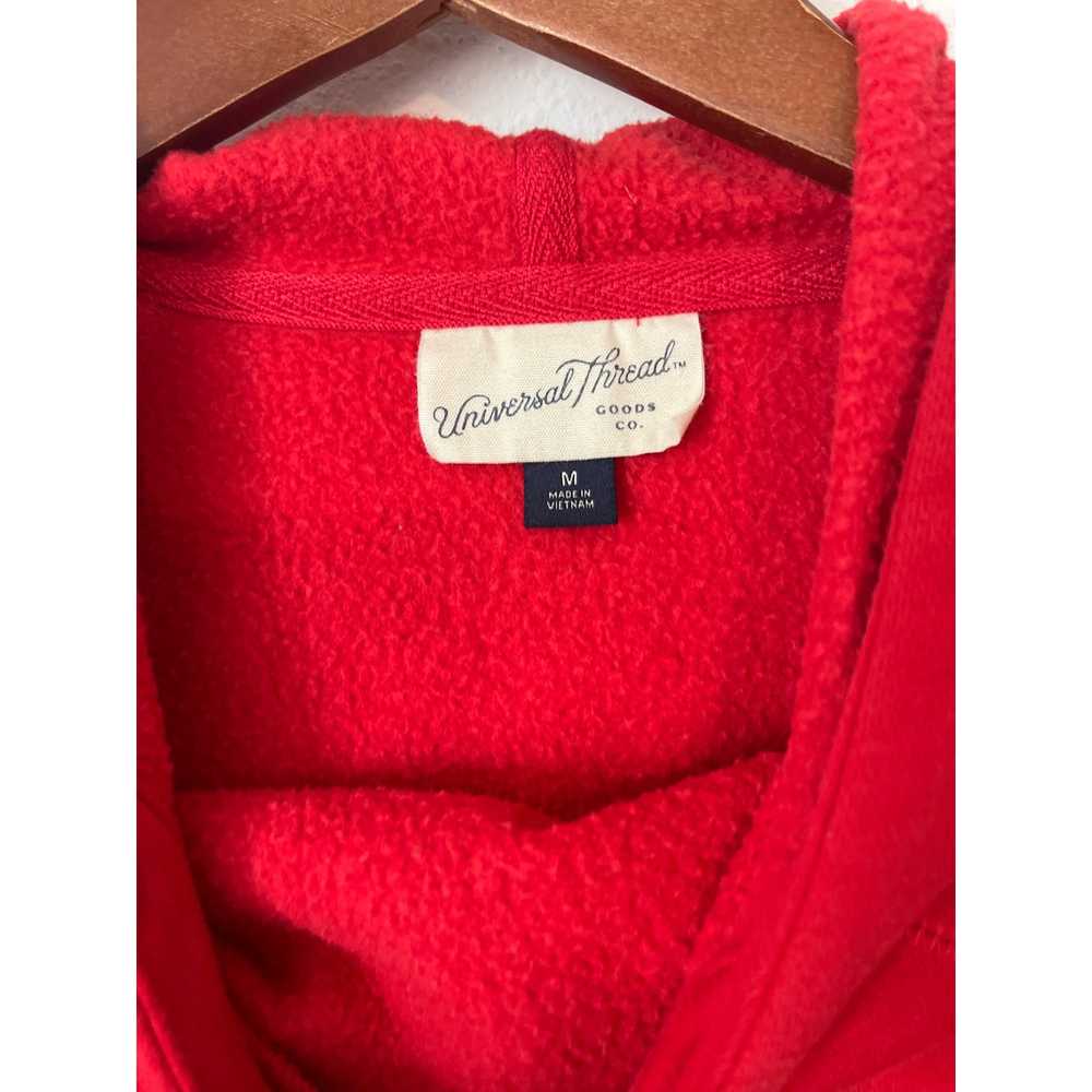 UNIVERSAL THREAD Red Crop Hoodie - image 3