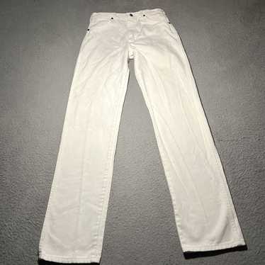 Wrangler Authentic American Made White Cowboy Cut… - image 1