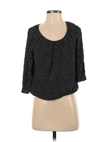 MICHAEL Michael Kors Women Black 3/4 Sleeve Blouse