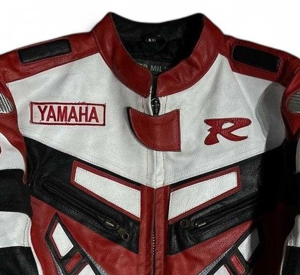 Leather Jacket × Streetwear × Yamaha Yamaha motor… - image 2