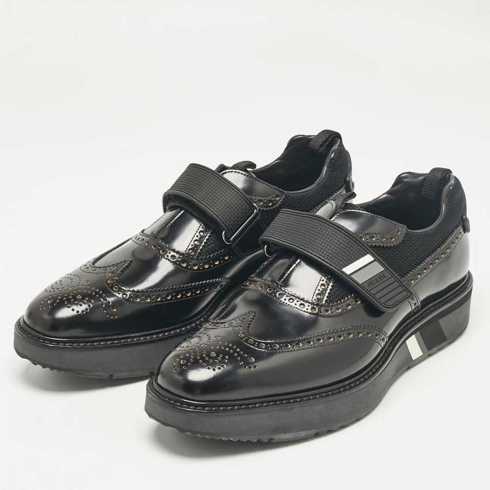 Prada Leather lace ups - image 2