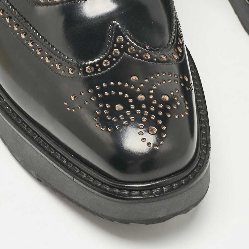 Prada Leather lace ups - image 7