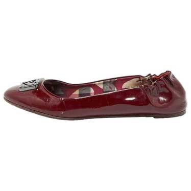 Burberry Patent leather flats