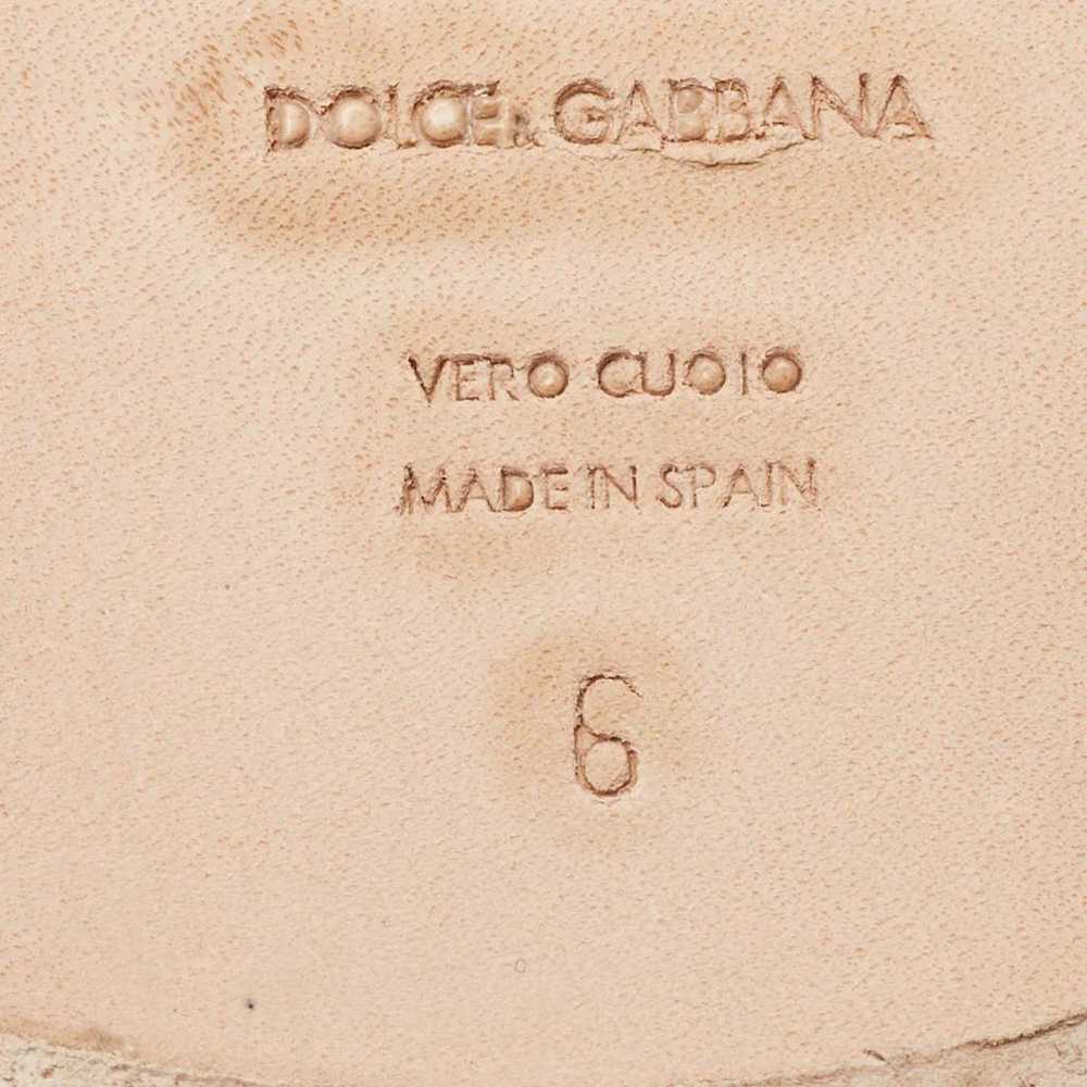 Dolce & Gabbana Cloth espadrilles - image 6