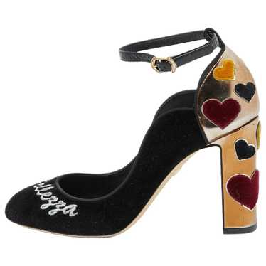 Dolce & Gabbana Velvet heels - image 1