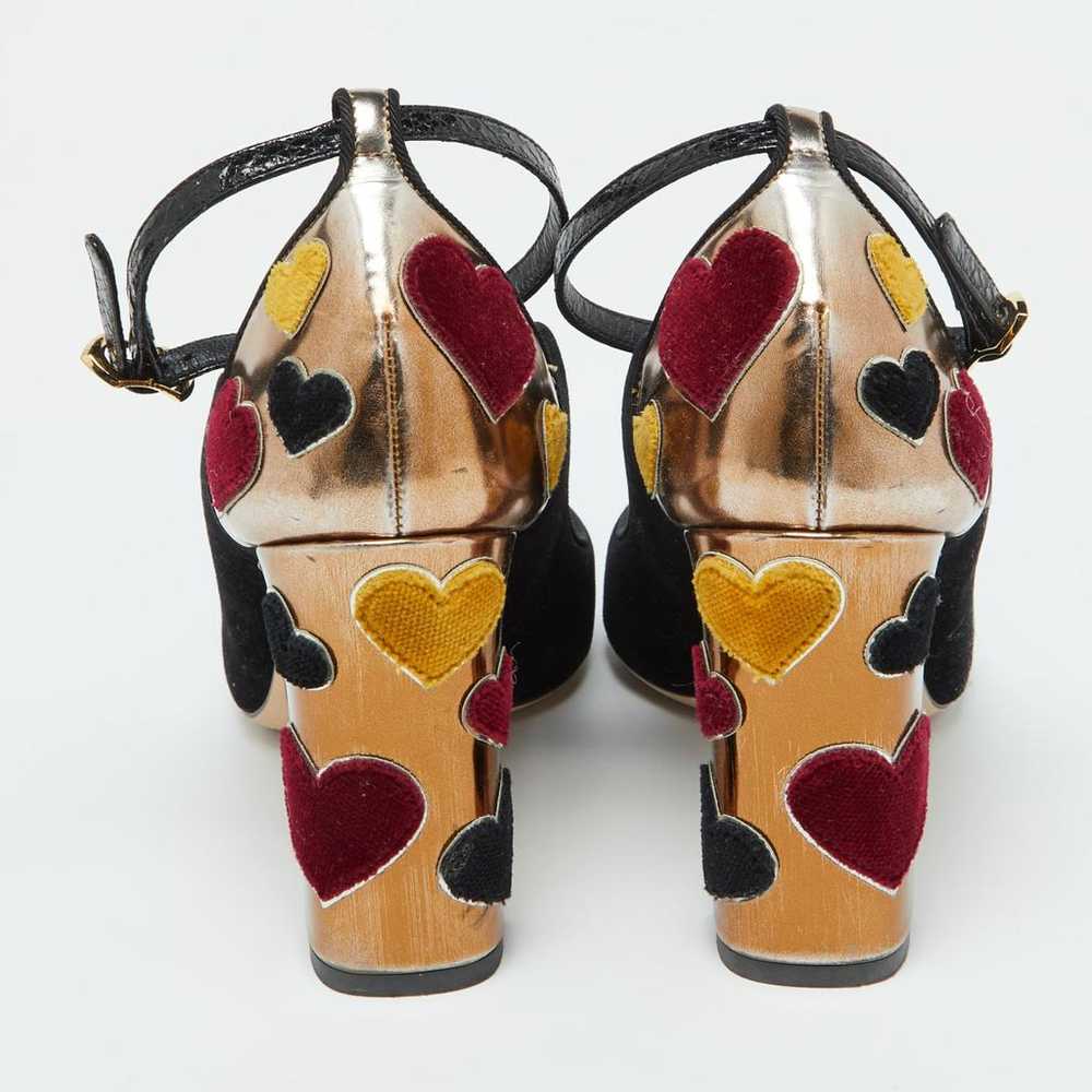 Dolce & Gabbana Velvet heels - image 4