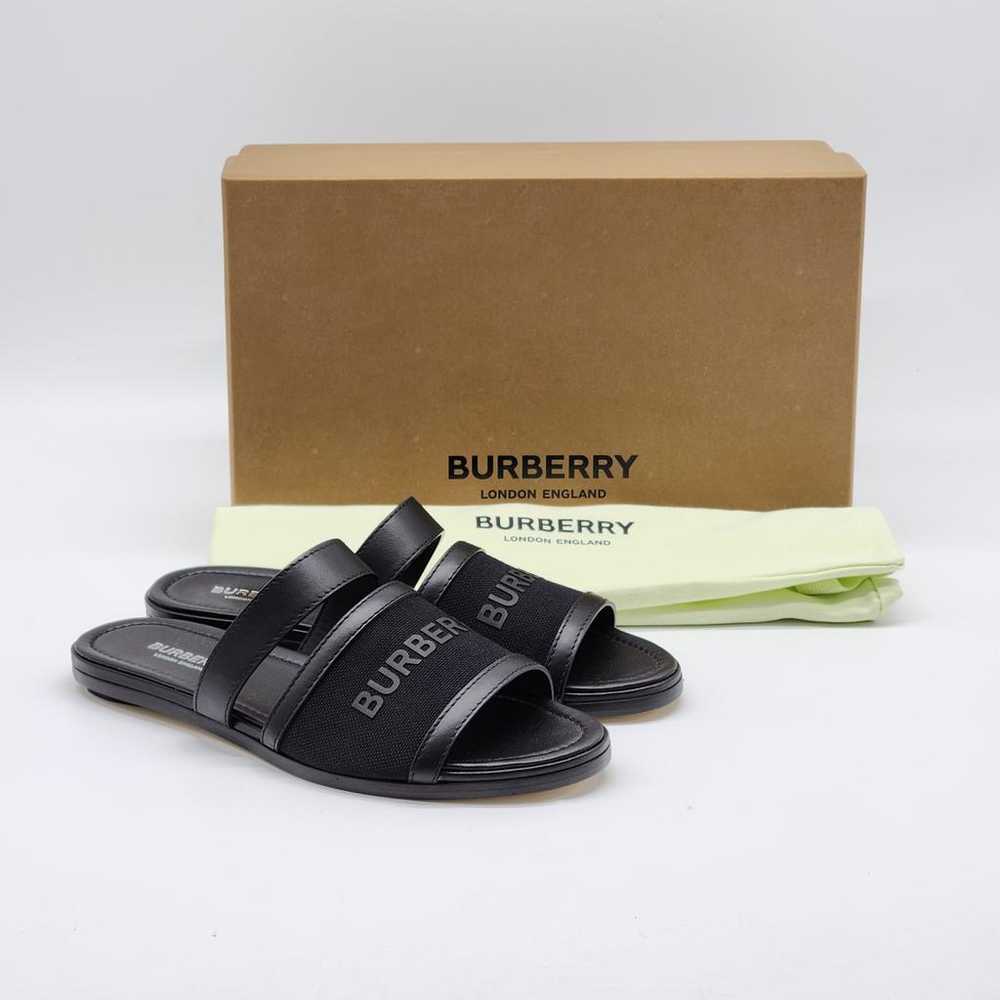 Burberry Leather sandal - image 8