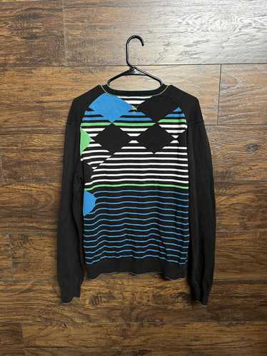 Puma Puma Brand Sweater - V-Neck LS Horizontal Str