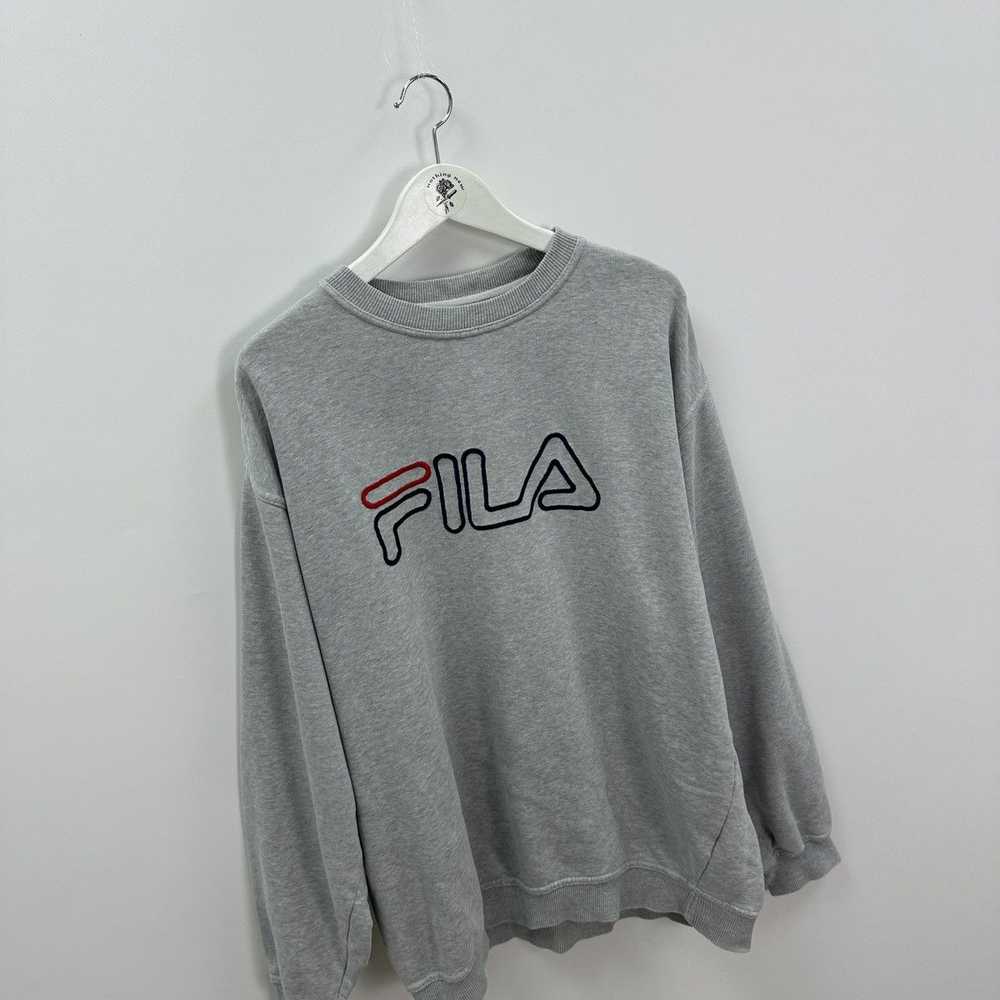 Fila × Streetwear × Vintage Vintage 90s Fila Swea… - image 3