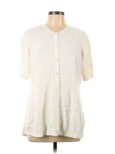 Isaac Mizrahi LIVE! Women Ivory Cardigan M