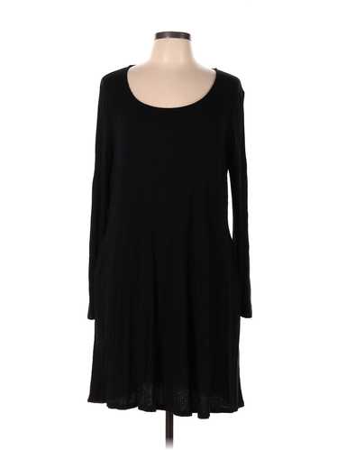 Faded Glory Women Black Casual Dress L