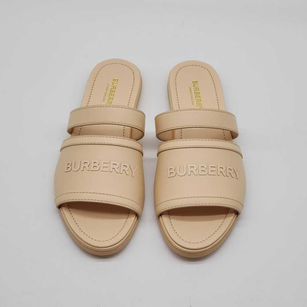 Burberry Leather sandal - image 2