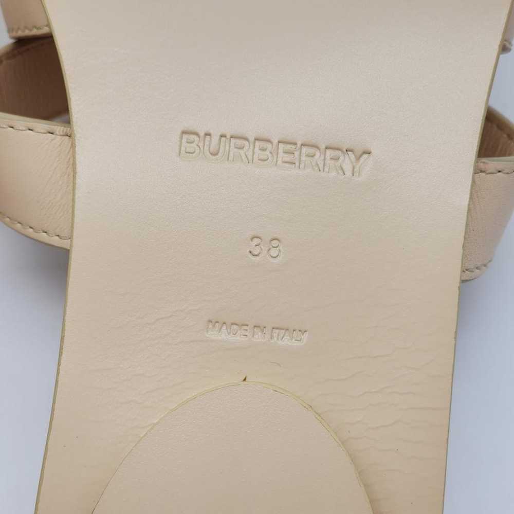 Burberry Leather sandal - image 6