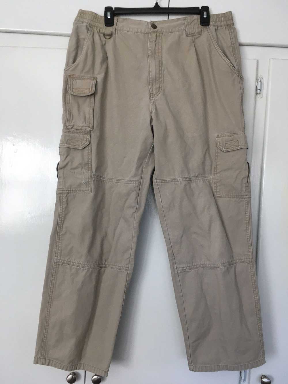 Vintage ROYAL ROBBINS CARGO PANTS BEIGE KHAKI VIN… - image 1