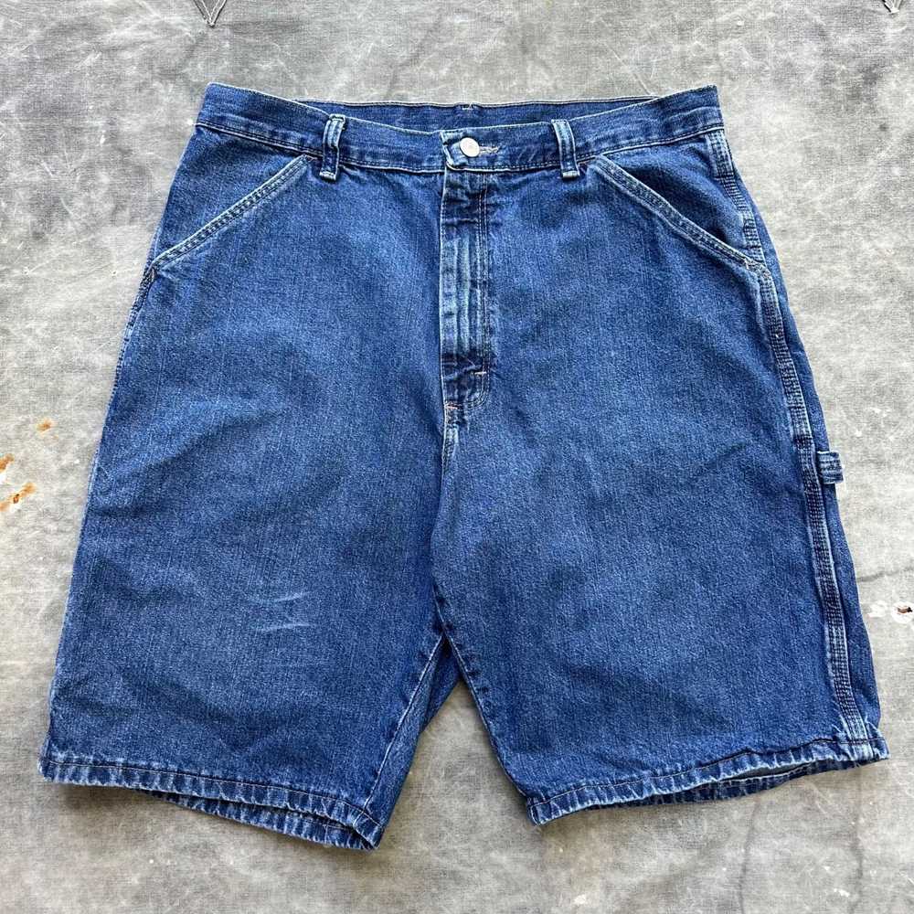 Vintage Vintage Wrangler Carpenter Denim Baggy Sh… - image 1