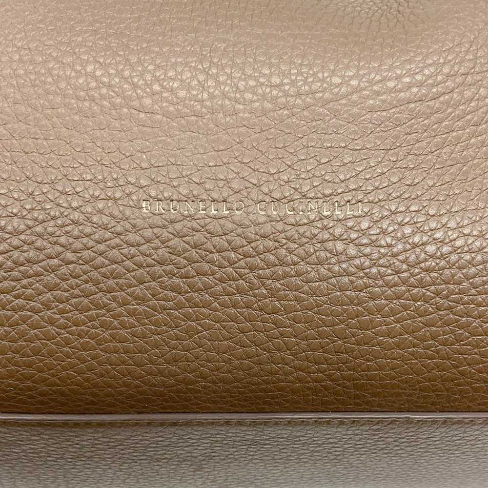 Brunello Cucinelli Leather handbag - image 6