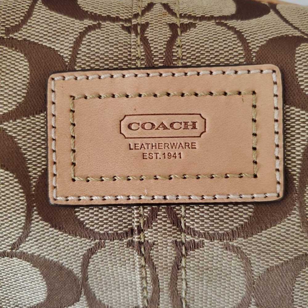 COACH Signature Vanity Cosmetic Pouch Ladies Hand… - image 3