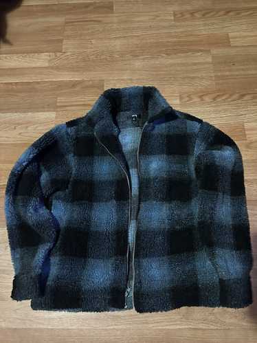 Stussy Stussy Shadow Shadow Plaid Zip Sherpa Shirt