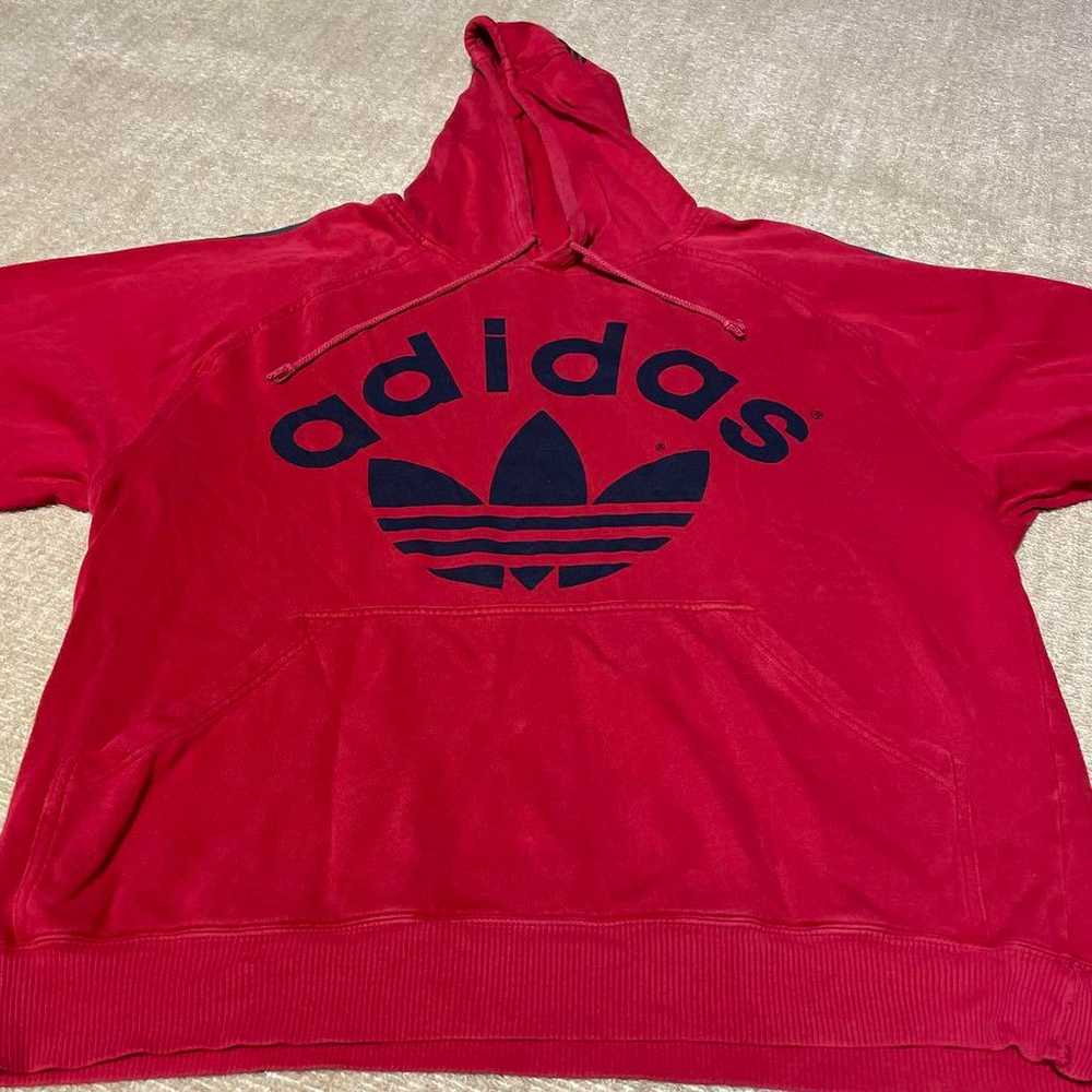 adidas M hoodie. Goes well with vintage shoulder … - image 1