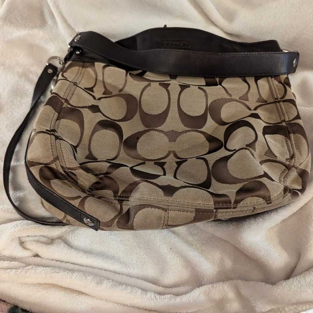 Coach Zoe Signature C large hobo bag - image 4