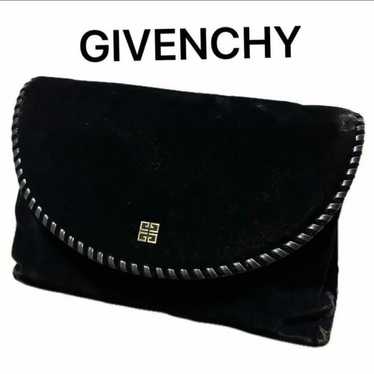 GIVENCHY Velvet Clutch Bag