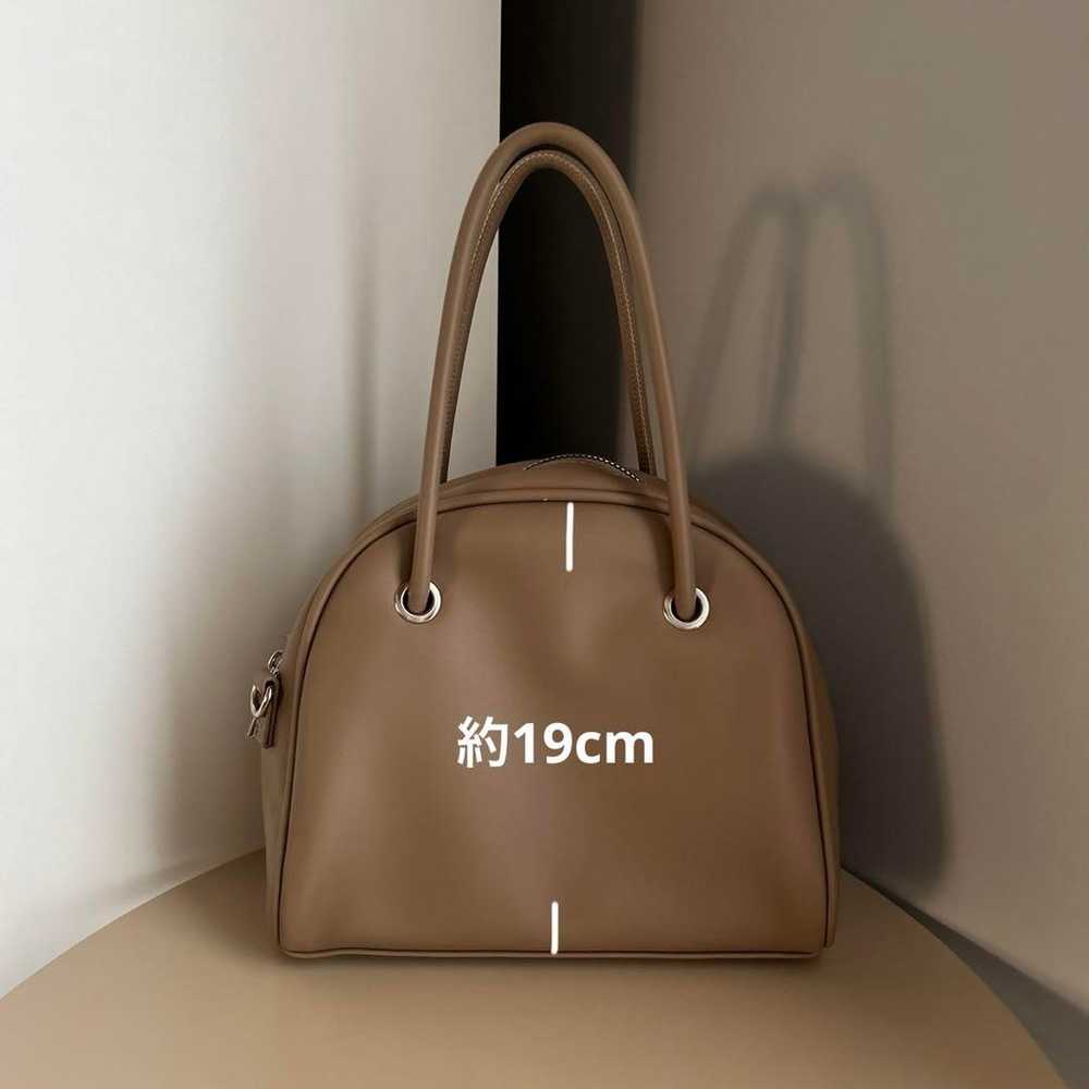 Bag beige brown tote bag handbag - image 9