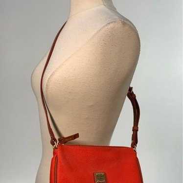 Dooney And Bourke Lexie Strawberry And Brown Leath