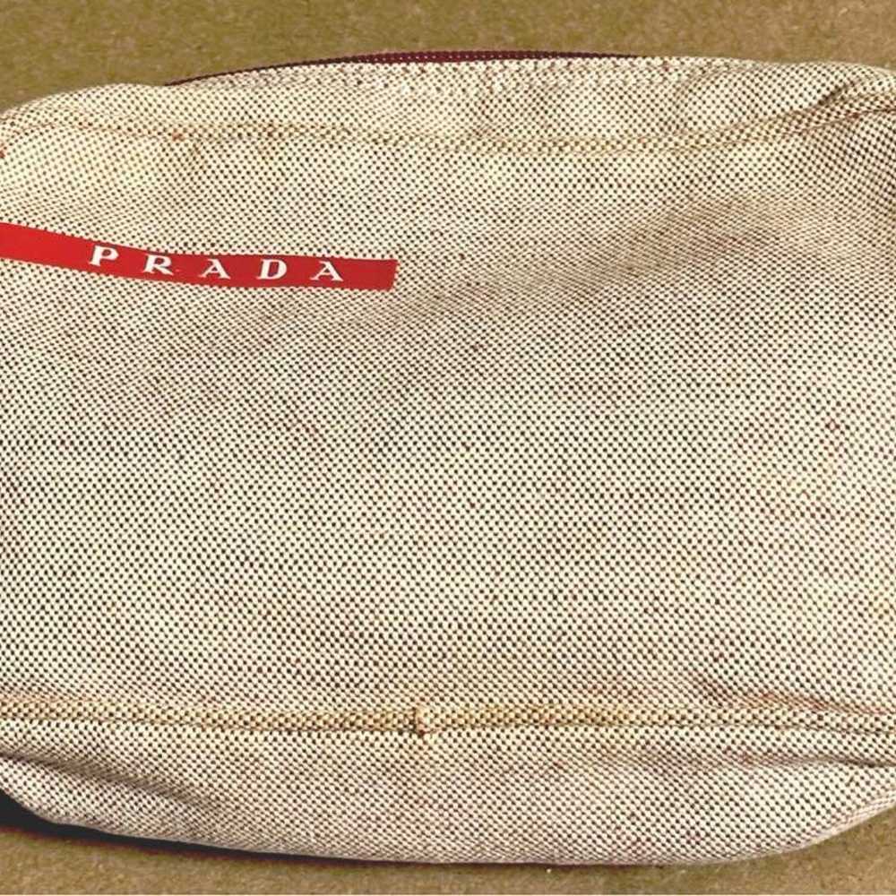 PRADA pouch sports one-point logo canvas - image 1