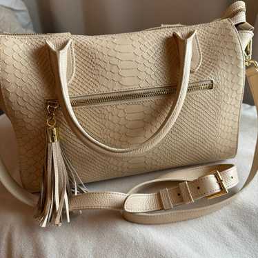 Gigi New York Grace Satchel in Almond - image 1