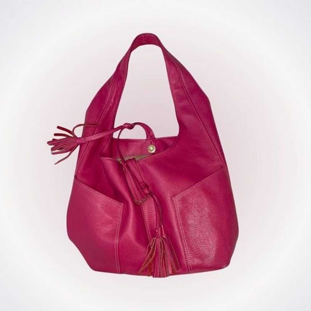 Laggo pink leather hobo shoulder bag | Sz OS - image 1