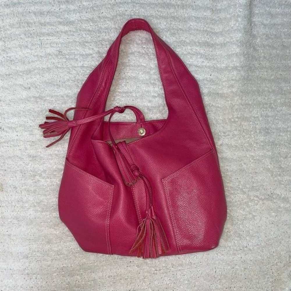 Laggo pink leather hobo shoulder bag | Sz OS - image 2