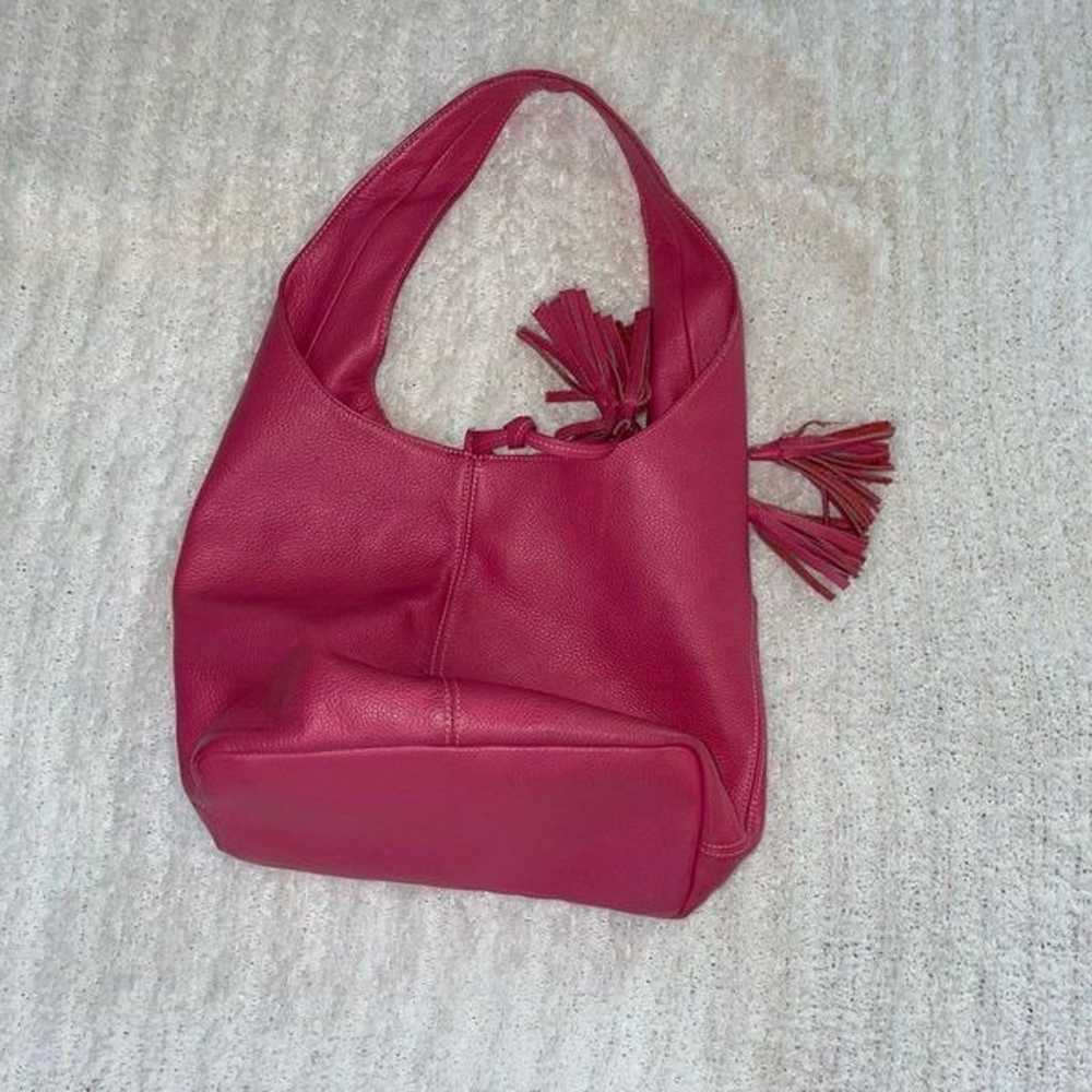 Laggo pink leather hobo shoulder bag | Sz OS - image 4