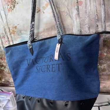 Victoria secret denim tote