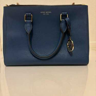 【Superb Condition】Henri Bendel Saffiano Leather H… - image 1