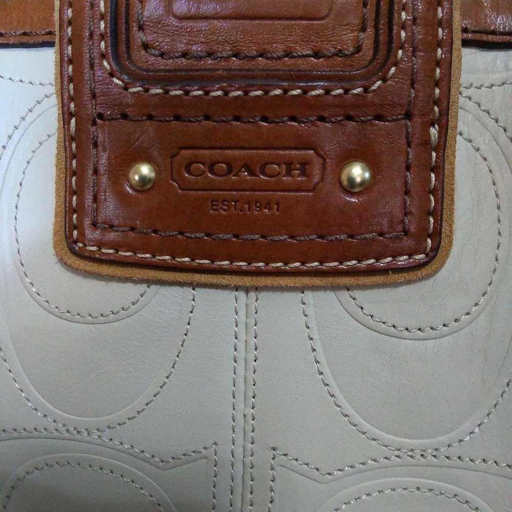 Unused COACH handbag/tote bag in excellent condit… - image 7