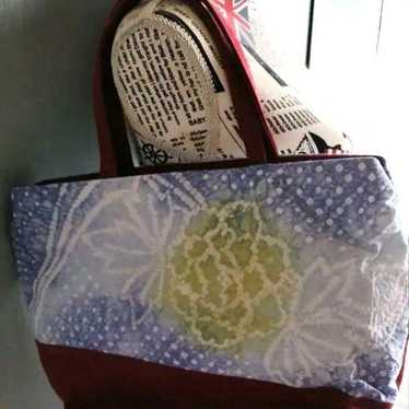 Arimatsu shibori Hydrangea Pattern Shoulder Bag - image 1