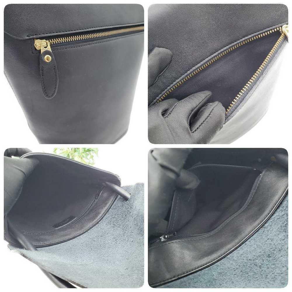 【Good condition】 MESSAGE Bucket Bag Handbag Genui… - image 7