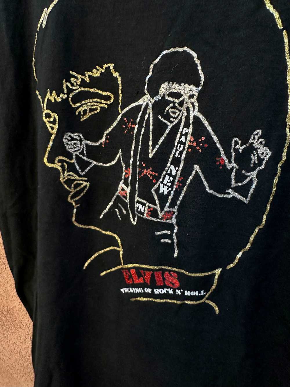 1970's Elvis The King of Rock n'Roll T-shirt - image 2