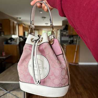 Coach bucket bag