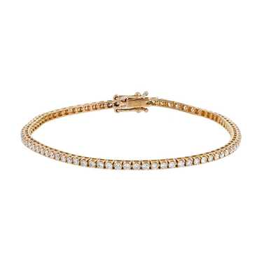 bracelet in pink gold and diamonds (1,85 carat) C… - image 1