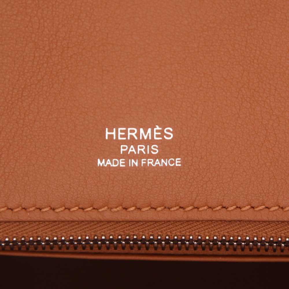 Hermès Birkin 25 Grizzly handbag in gold doblis c… - image 3