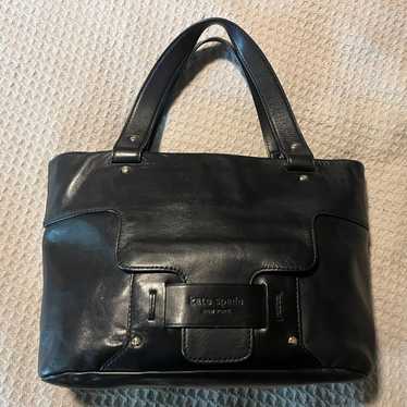 KATE SPADE New York Black Leather Savona Paige Ho… - image 1