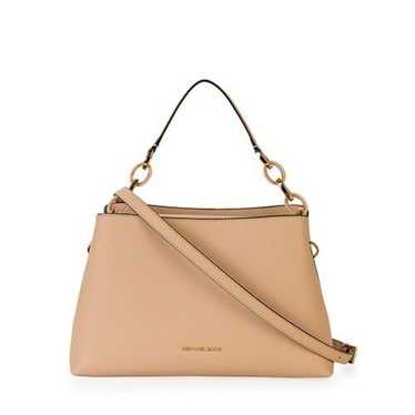 MICHAEL KORS Leather PORTIA Small Satchel Crossbo… - image 1