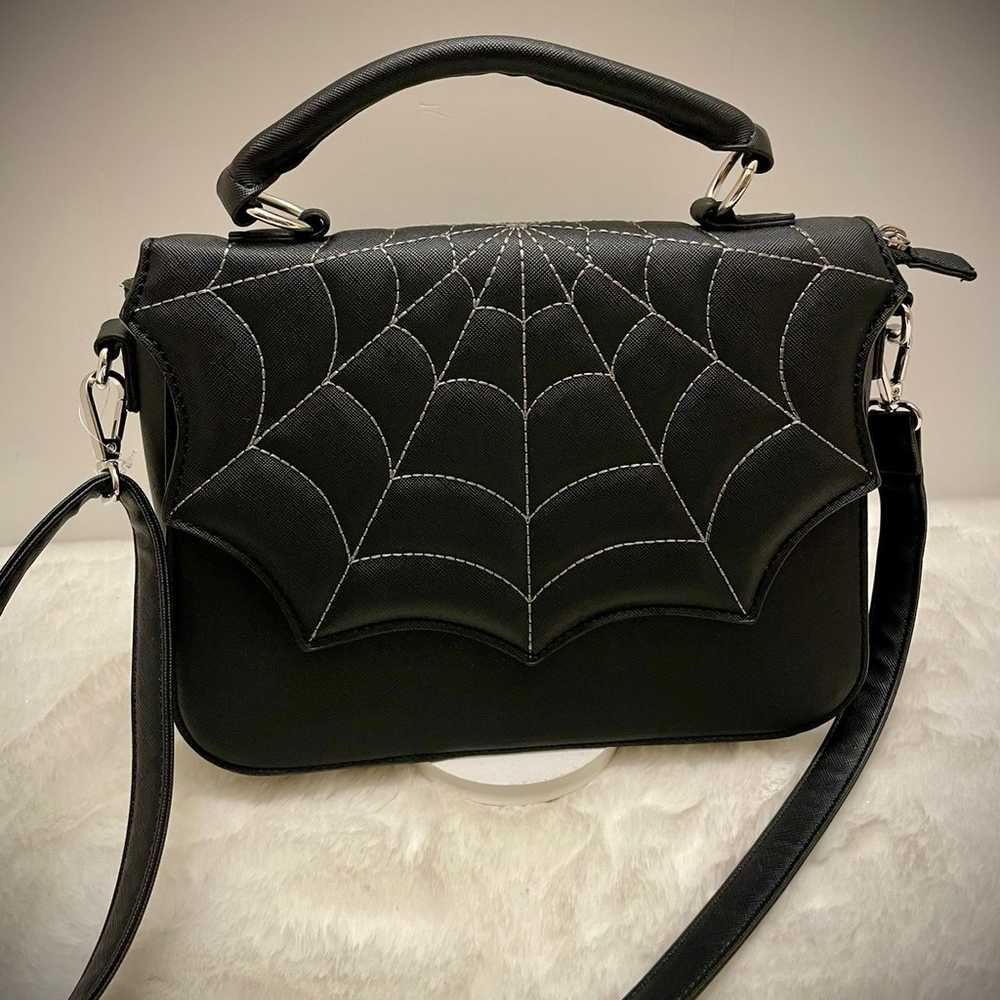 Mad Engine Spider Web Crossbody Purse VHTF - image 1