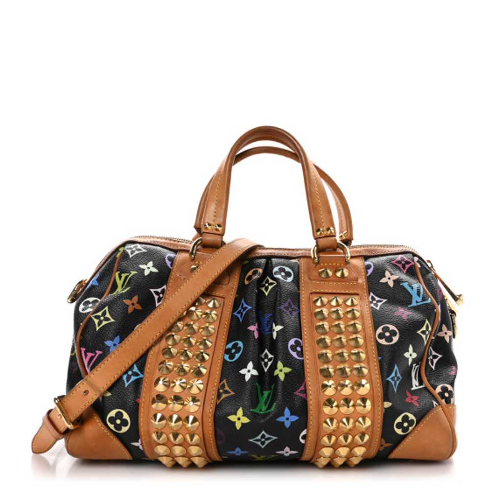 LOUIS VUITTON Monogram Multicolor Courtney MM Bla… - image 1